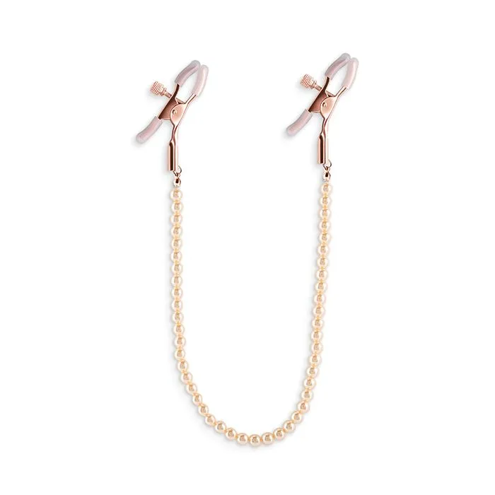 DC1 Nipple Clamps Rose Gold Bound Vibrators