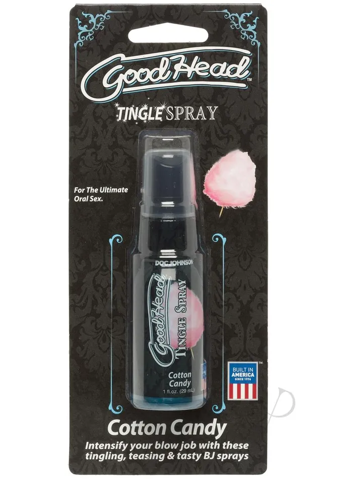 Dildos Good Head GoodHead Tingle Spray Cotton Candy 1oz