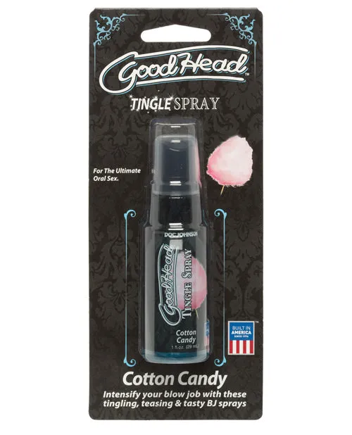Dildos Good Head GoodHead Tingle Spray Cotton Candy 1oz Dildos Good Head GoodHead Tingle Spray Cotton Candy 1oz