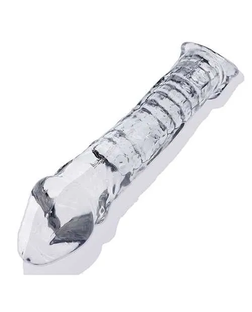 Dildos Oxballs Muscle Ripped Cocksheath Extender Clear