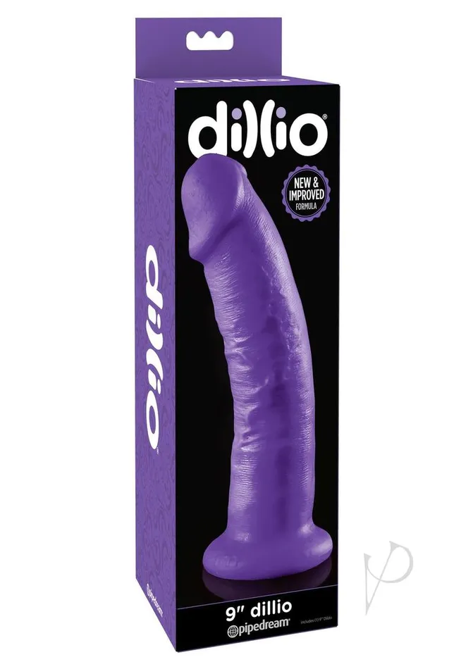 Dillio Dillio Realistic Dildo 9in Purple Female Sex Toys
