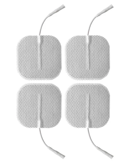 ElectraStim Accessory Square Self Adhesive Pads Pack of 4 Electrastim Male Sex Toys ElectraStim Accessory Square Self Adhesive Pads Pack of 4 Electrastim Male Sex Toys