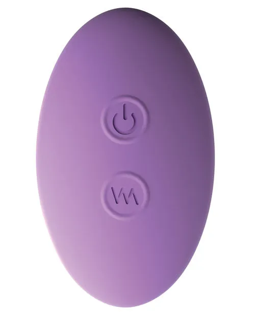 Fantasy For Her Please Her Silicone Rechargeable Panty Vibrator with Remote Control Purple Fantasy For Her Female Sex Toys