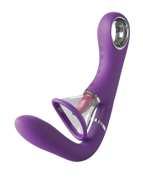 Fantasy For Her Ultimate Pleasure Pro Rechargeable Silicone Vibrator PurpleClear Fantasy For Her Vibrators
