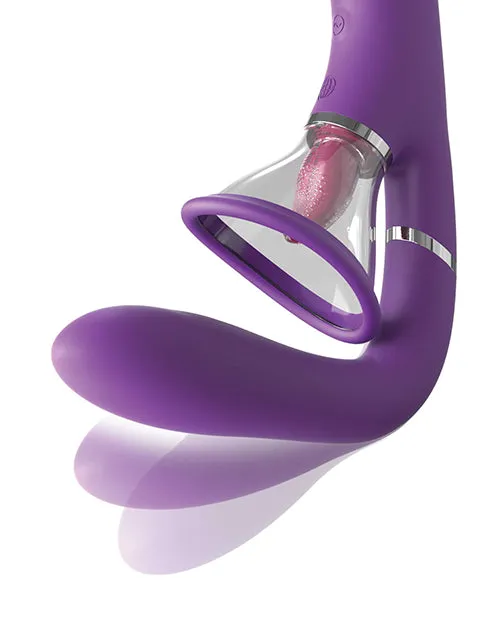 Fantasy For Her Ultimate Pleasure Pro Rechargeable Silicone Vibrator PurpleClear Fantasy For Her Vibrators