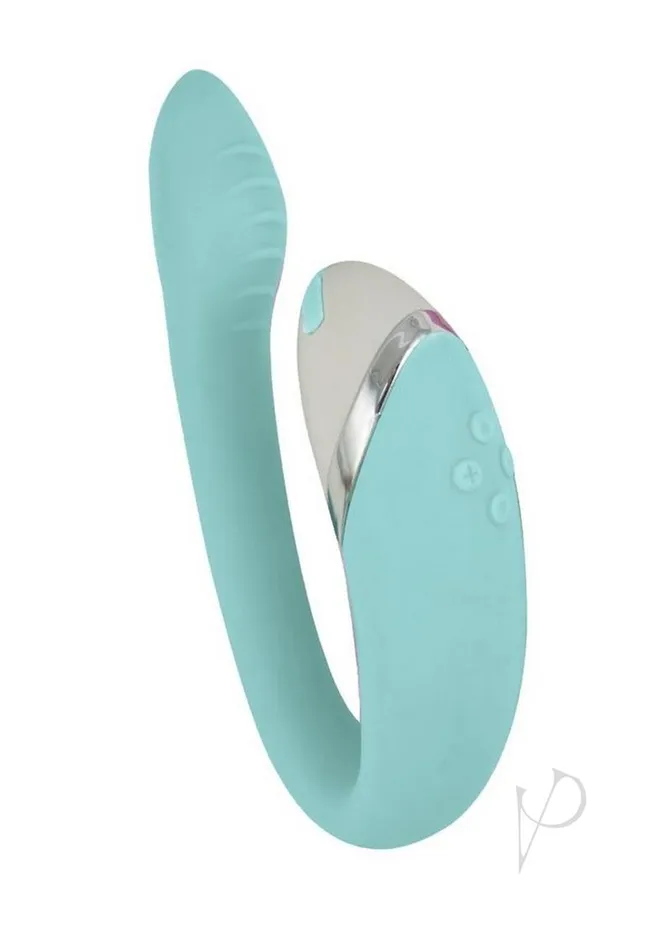Female Sex Toys Amore Amore Enhanced Ultimate Rechargeable Silicone GSpot Vibrator Aqua