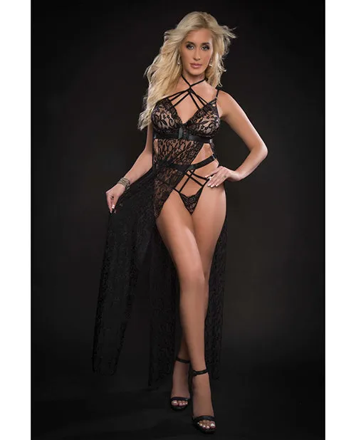 Female Sex Toys Black Out By Gworld Lace Night Gown wHigh Waist Strappy Panty Blackout OS Female Sex Toys Black Out By Gworld Lace Night Gown wHigh Waist Strappy Panty Blackout OS
