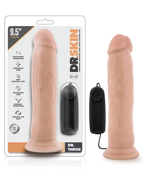 Female Sex Toys Dr Skin Silver Collection Dr Throb Vibrating Dildo with Wired Remote Control 95in Vanilla Dr Skin Female Sex Toys Dr Skin Silver Collection Dr Throb Vibrating Dildo with Wired Remote Control 95in Vanilla Dr Skin
