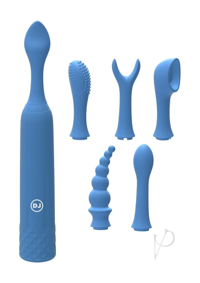 Female Sex Toys I Vibe iVibe Select iQuiver Silicone Vibrator 7 Piece Kit Periwinkle
