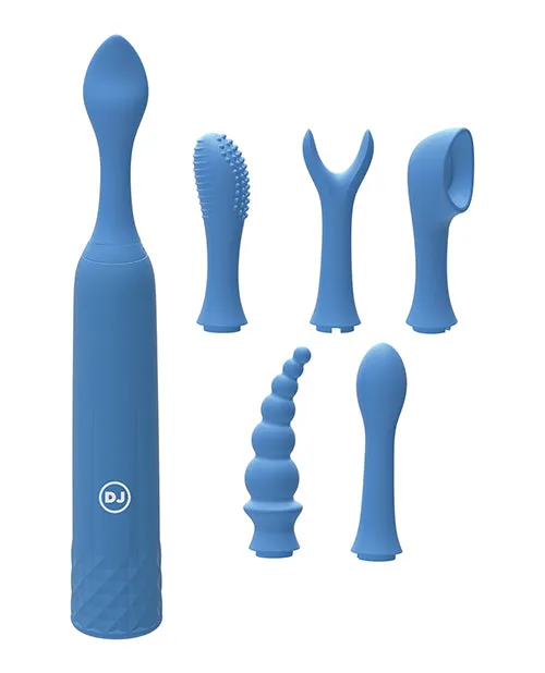 Female Sex Toys I Vibe iVibe Select iQuiver Silicone Vibrator 7 Piece Kit Periwinkle