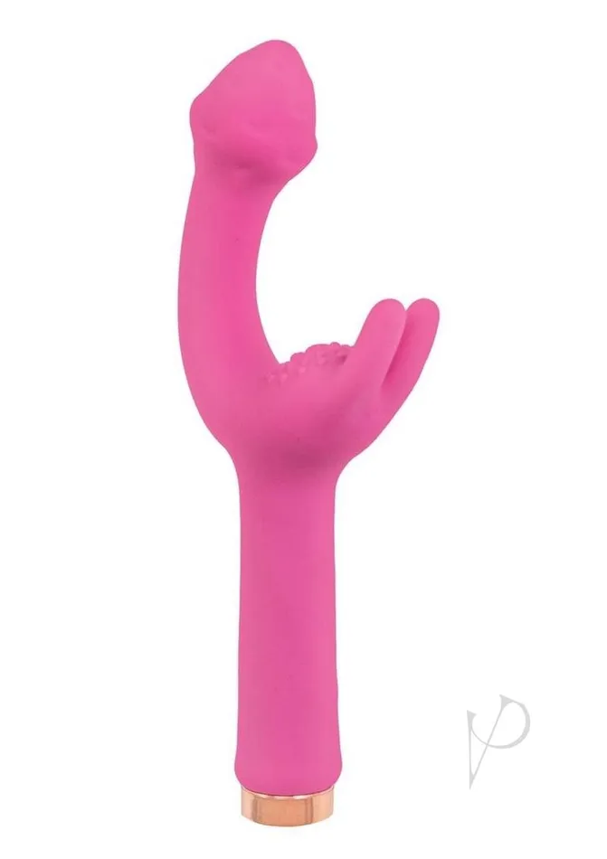 Female Sex Toys Mystique Mystique Vibrating Massagers Rechargeable Silicone GSpot Vibrator Pink