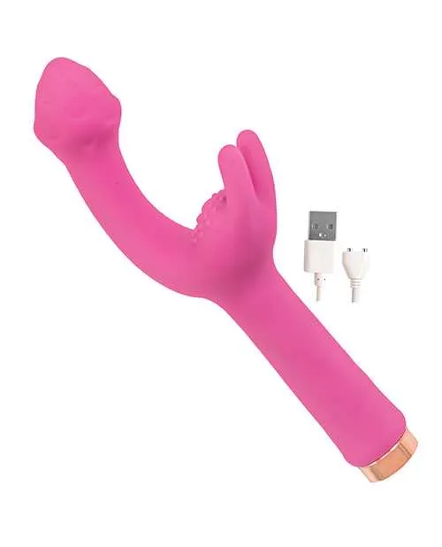Female Sex Toys Mystique Mystique Vibrating Massagers Rechargeable Silicone GSpot Vibrator Pink
