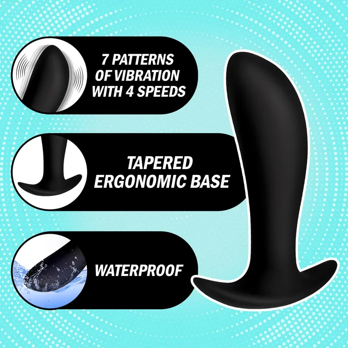 Female Sex Toys Under Control Silicone Prostate Vibrator with Remote Control