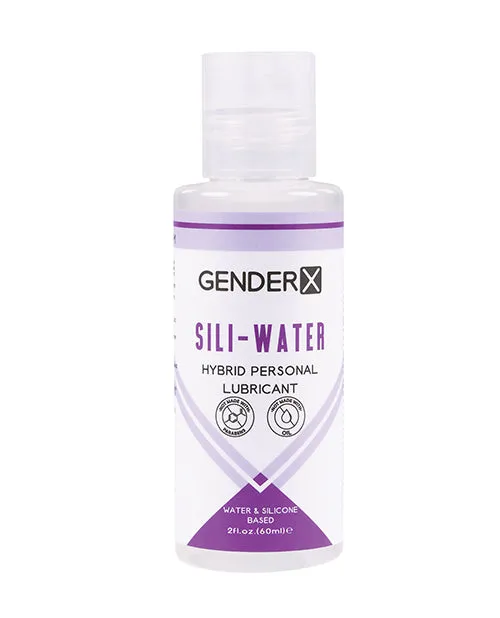 Gender X SiliWater Hybrid Lubricant 2oz Gender X Anal