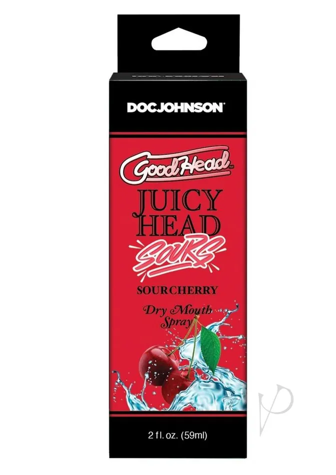 GoodHead Juicy Head Dry Mouth Spray Sour Cherry 2oz Good Head Male Sex Toys GoodHead Juicy Head Dry Mouth Spray Sour Cherry 2oz Good Head Male Sex Toys