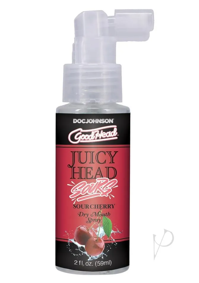 GoodHead Juicy Head Dry Mouth Spray Sour Cherry 2oz Good Head Male Sex Toys GoodHead Juicy Head Dry Mouth Spray Sour Cherry 2oz Good Head Male Sex Toys