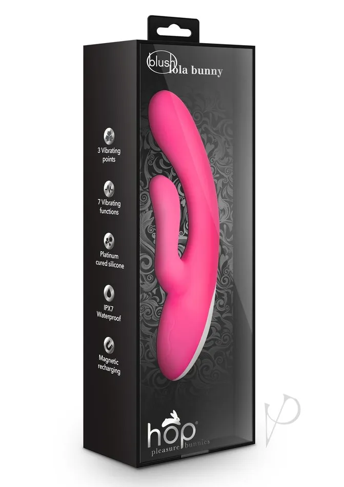 Hop Hop Lola Bunny Rechargeable Silicone Rabbit Vibrator Hot Pink Female Sex Toys Hop Hop Lola Bunny Rechargeable Silicone Rabbit Vibrator Hot Pink Female Sex Toys
