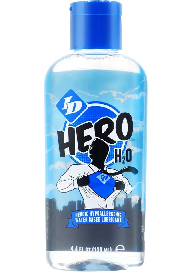 ID HERO H2O Water Based Lubricant 44oz Hero Lubricants