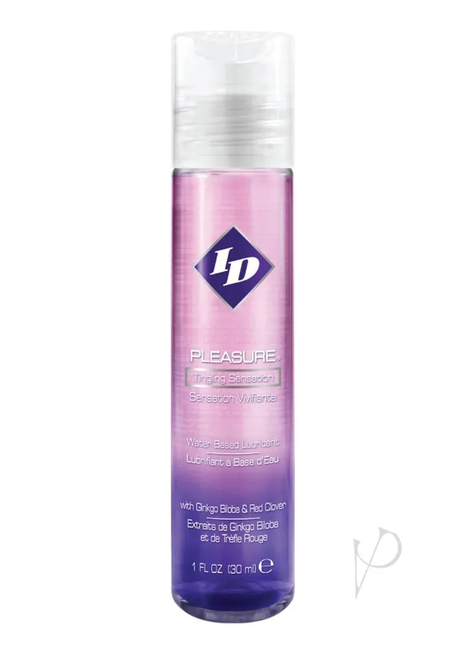 ID Pleasure Water Based Tingling Lubricant 1oz Pleasure Lubricants