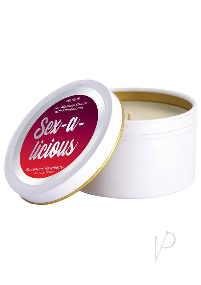Jelique Couples Jelique Massage Candle Pheromone SexALicious Ravenous Raspberry 4oz Jelique Couples Jelique Massage Candle Pheromone SexALicious Ravenous Raspberry 4oz