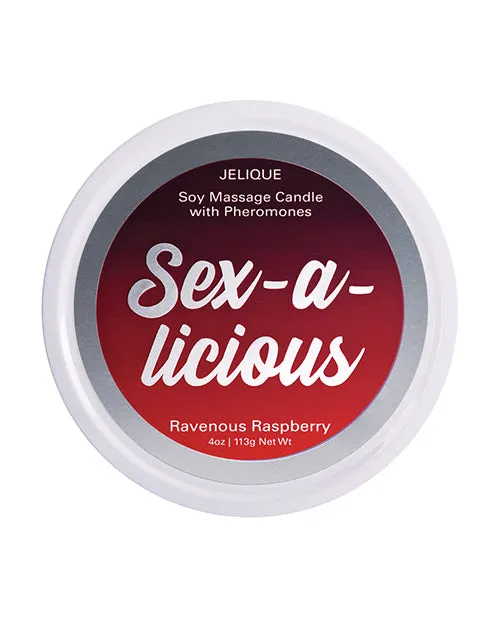 Jelique Couples Jelique Massage Candle Pheromone SexALicious Ravenous Raspberry 4oz Jelique Couples Jelique Massage Candle Pheromone SexALicious Ravenous Raspberry 4oz