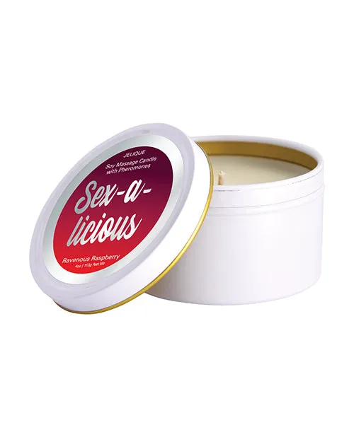 Jelique Couples Jelique Massage Candle Pheromone SexALicious Ravenous Raspberry 4oz Jelique Couples Jelique Massage Candle Pheromone SexALicious Ravenous Raspberry 4oz