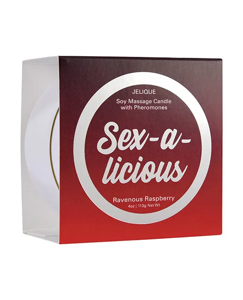 Jelique Couples Jelique Massage Candle Pheromone SexALicious Ravenous Raspberry 4oz Jelique Couples Jelique Massage Candle Pheromone SexALicious Ravenous Raspberry 4oz