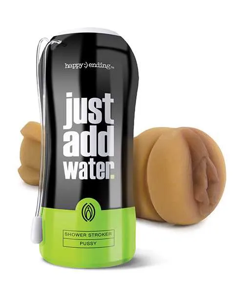 Just Add Water Shower Pussy Tan Happy Ending Male Sex Toys Just Add Water Shower Pussy Tan Happy Ending Male Sex Toys