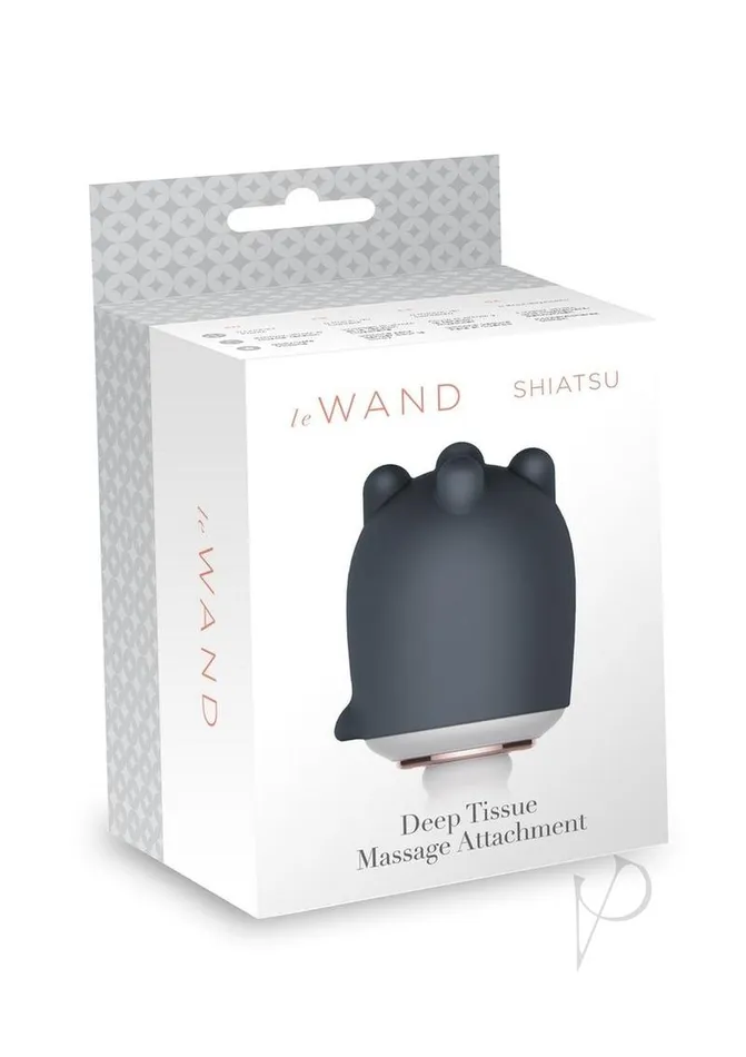 Le Wand Female Sex Toys Le Wand Shiatsu Deep Tissue Massage Silicone Attachment Grey Le Wand Female Sex Toys Le Wand Shiatsu Deep Tissue Massage Silicone Attachment Grey