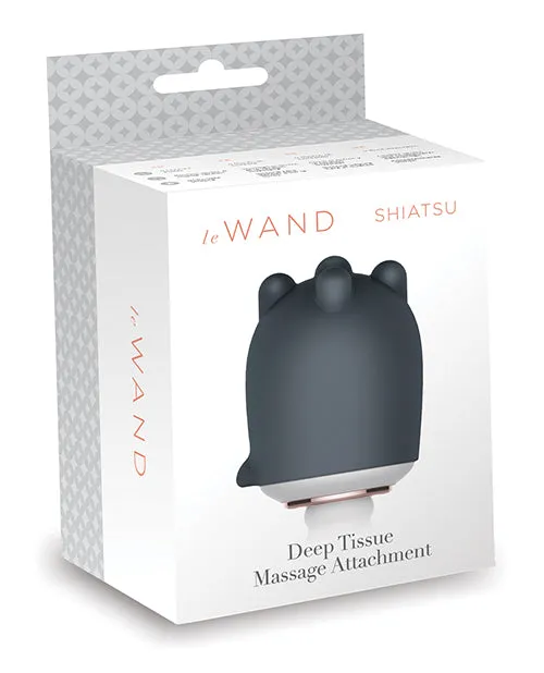 Le Wand Female Sex Toys Le Wand Shiatsu Deep Tissue Massage Silicone Attachment Grey Le Wand Female Sex Toys Le Wand Shiatsu Deep Tissue Massage Silicone Attachment Grey