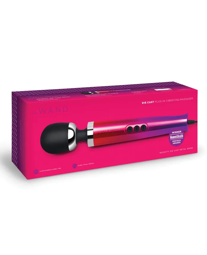 Le Wand Le Wand Die Cast PlugIn Massager Ombre Female Sex Toys