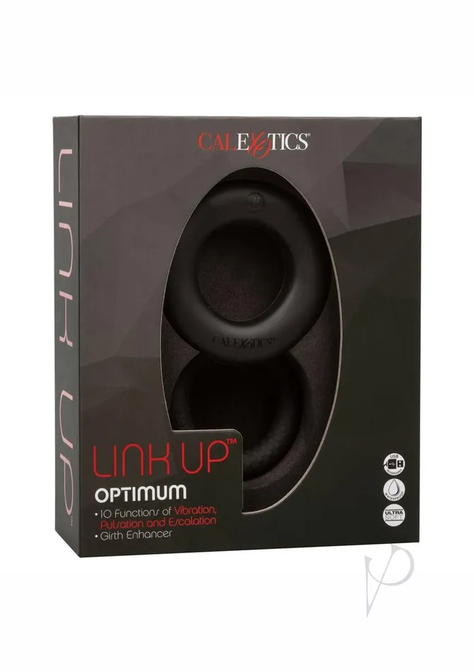 Link Up Male Sex Toys Link Up Optimum Rechargeable Silicone Cock Ring Black Link Up Male Sex Toys Link Up Optimum Rechargeable Silicone Cock Ring Black