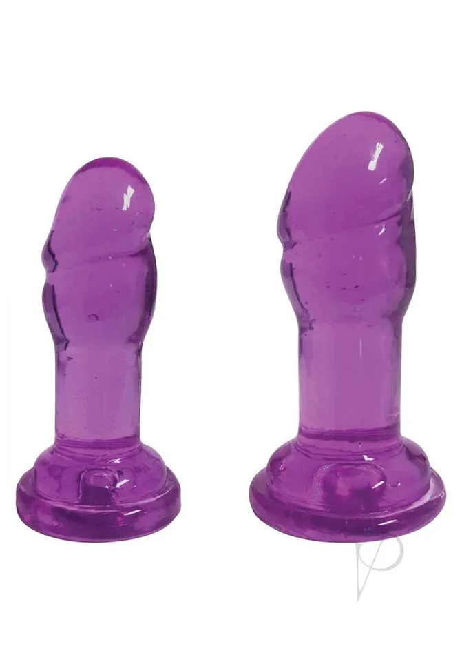 Lollicock Anal Lollicock Slim Sticks Duo Butt Plugs Grape