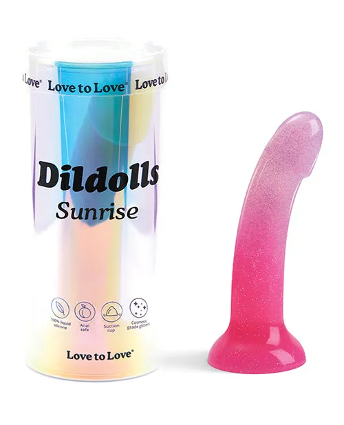 Love to Love Dildolls Sunrise Silicone Dildo Pink Love To Love Dildos Love to Love Dildolls Sunrise Silicone Dildo Pink Love To Love Dildos