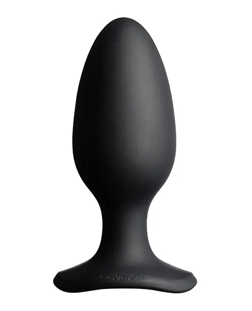 Lovense Hush 2 Rechargeable App Compatible Silicone Vibrating Anal Plug 225in Black Lovense Male Sex Toys Lovense Hush 2 Rechargeable App Compatible Silicone Vibrating Anal Plug 225in Black Lovense Male Sex Toys