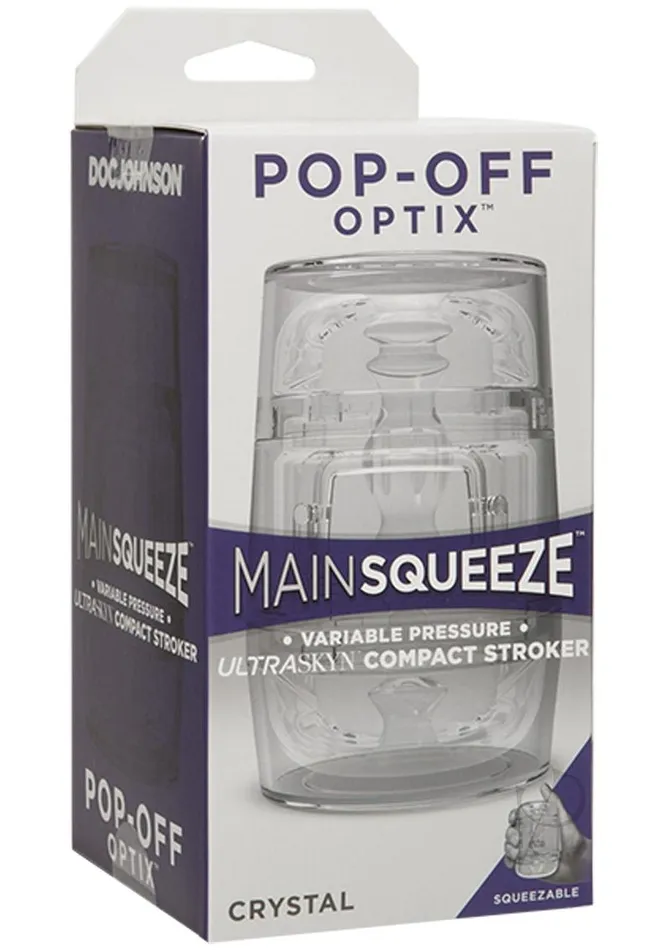 Main Squeeze Male Sex Toys Main Squeeze Pop Off Ultraskyn Compact Masturbator Clear Main Squeeze Male Sex Toys Main Squeeze Pop Off Ultraskyn Compact Masturbator Clear