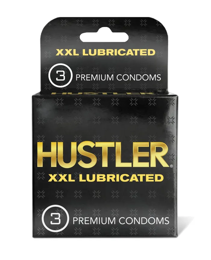 Male Sex Toys Hustler Condoms Hustler XXL Lubricated Premium Condoms Pack of 3 Male Sex Toys Hustler Condoms Hustler XXL Lubricated Premium Condoms Pack of 3