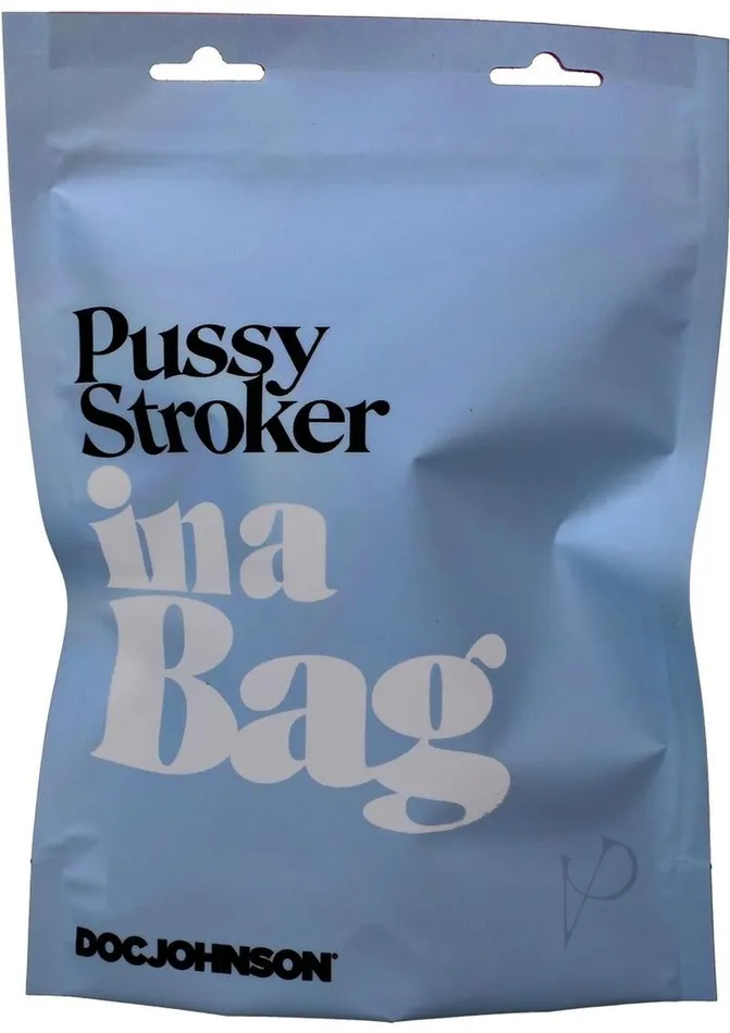 Male Sex Toys In A Bag In a Bag Masturbator Pussy Frost