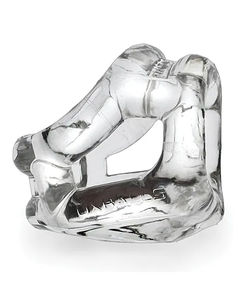 Male Sex Toys Oxballs Oxballs Cocksling Air Cock and Ball Sling Clear