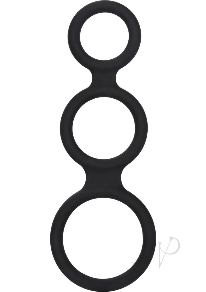 Male Sex Toys Rings Maximizer Enhancer Silicone Cock Ring Black
