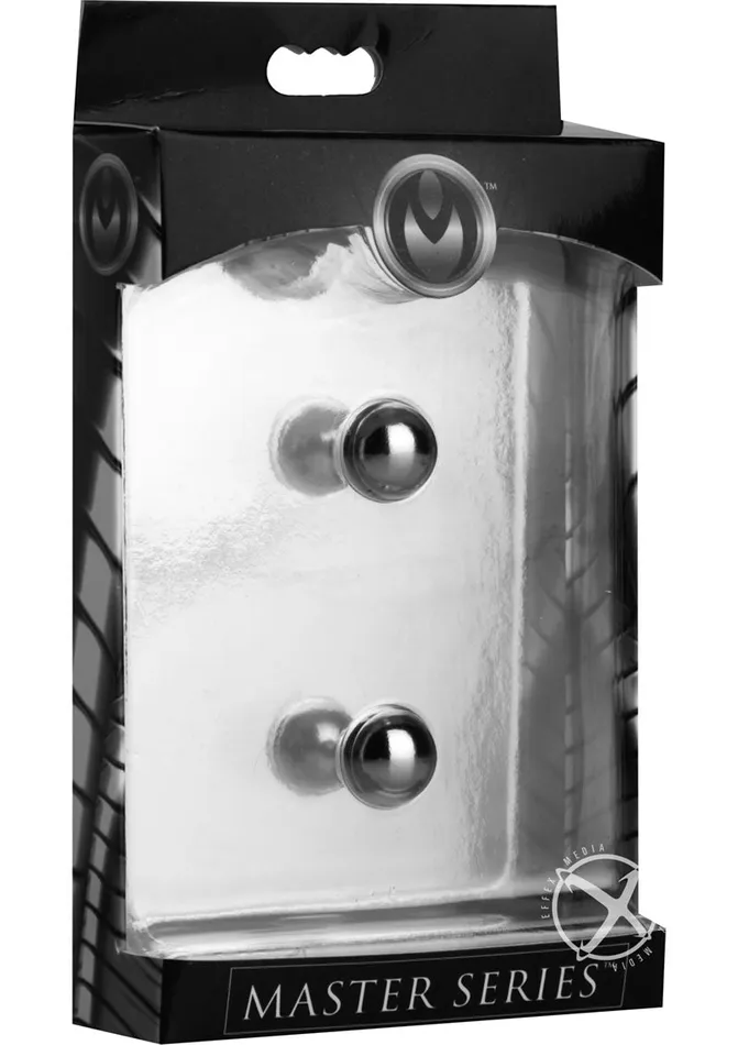 Master Series Master Series Magnus XL Ultra Powerful Magnetic Orbs Silver Male Sex Toys Master Series Master Series Magnus XL Ultra Powerful Magnetic Orbs Silver Male Sex Toys