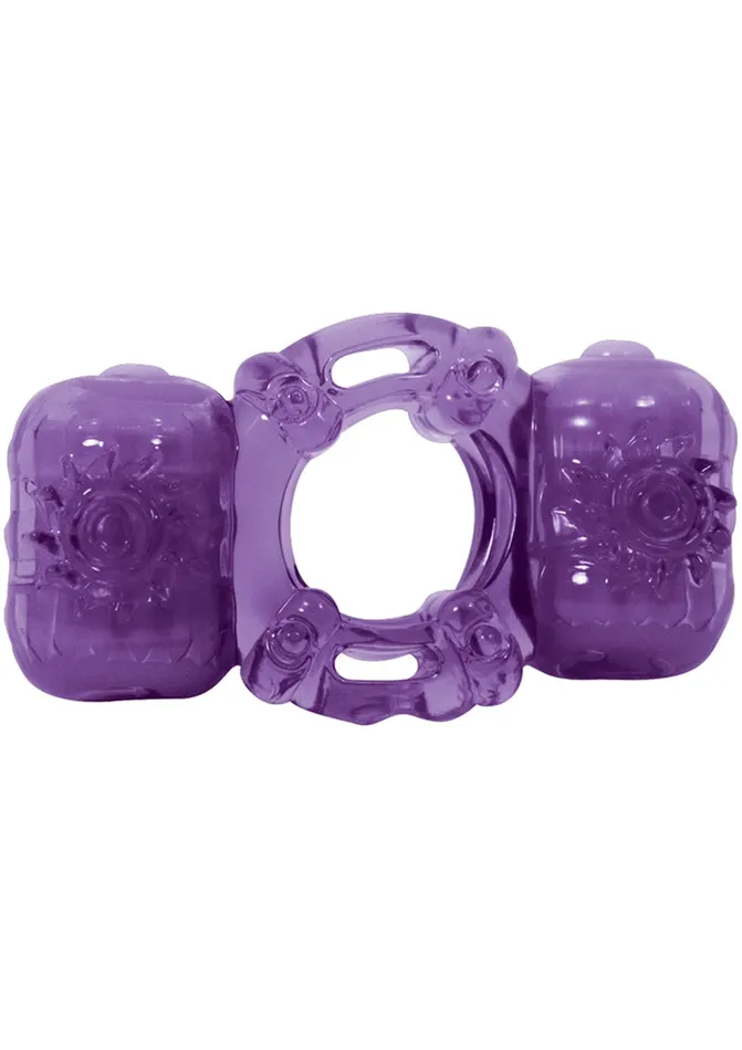 Nasstoys Couples Partners Pleasure Ring Silicone Vibrating Cock Ring Purple Nasstoys Couples Partners Pleasure Ring Silicone Vibrating Cock Ring Purple