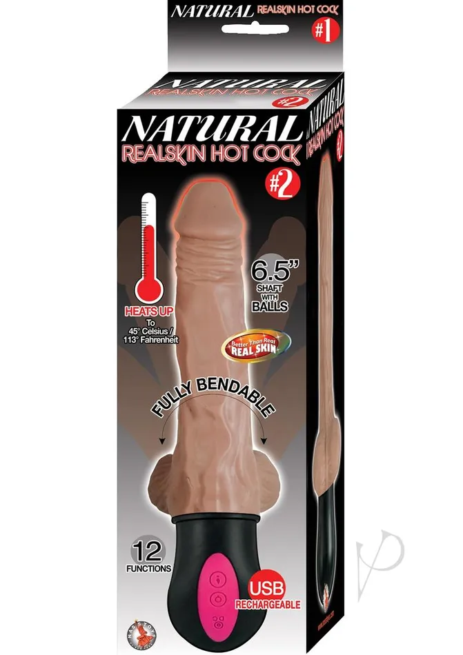Natural Female Sex Toys Natural Realskin Hot Cock 2 Rechargeable Warming Dildo with Balls 65in Chocolate Natural Female Sex Toys Natural Realskin Hot Cock 2 Rechargeable Warming Dildo with Balls 65in Chocolate