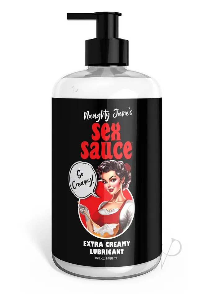 Naughty Janes Sex Sauce Male Sex Toys Naughty Janes Sex Sauce Extra Creamy Water Based Lubricant 16oz Naughty Janes Sex Sauce Male Sex Toys Naughty Janes Sex Sauce Extra Creamy Water Based Lubricant 16oz