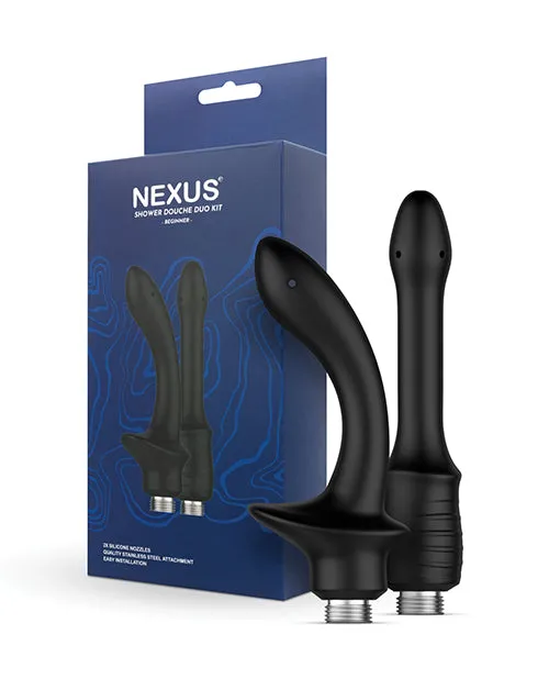 Nexus Beginner Shower Douche Duo Kit SDK001 Black Nexus Anal Nexus Beginner Shower Douche Duo Kit SDK001 Black Nexus Anal