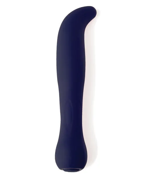 Nu Sensuelle Baelii Rechargeable Silicone GSpot Vibrator Navy Blue Nu Sensuelle Vibrators