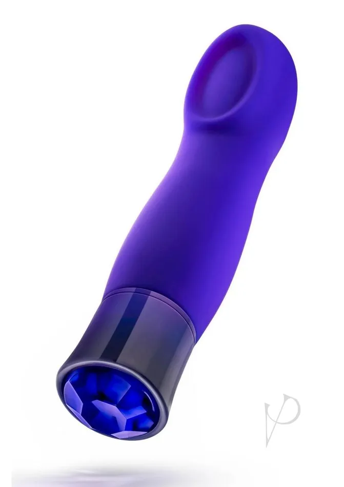 Oh My Gem Female Sex Toys Oh My Gem Mystery Rechargeable Silicone GSpot Vibrator Sapphire