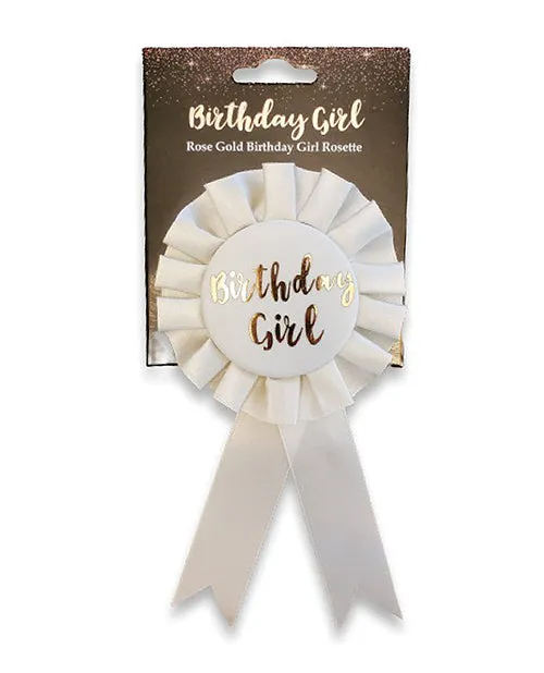 Omg International Birthday Girl Badge Rose Gold Vibrators