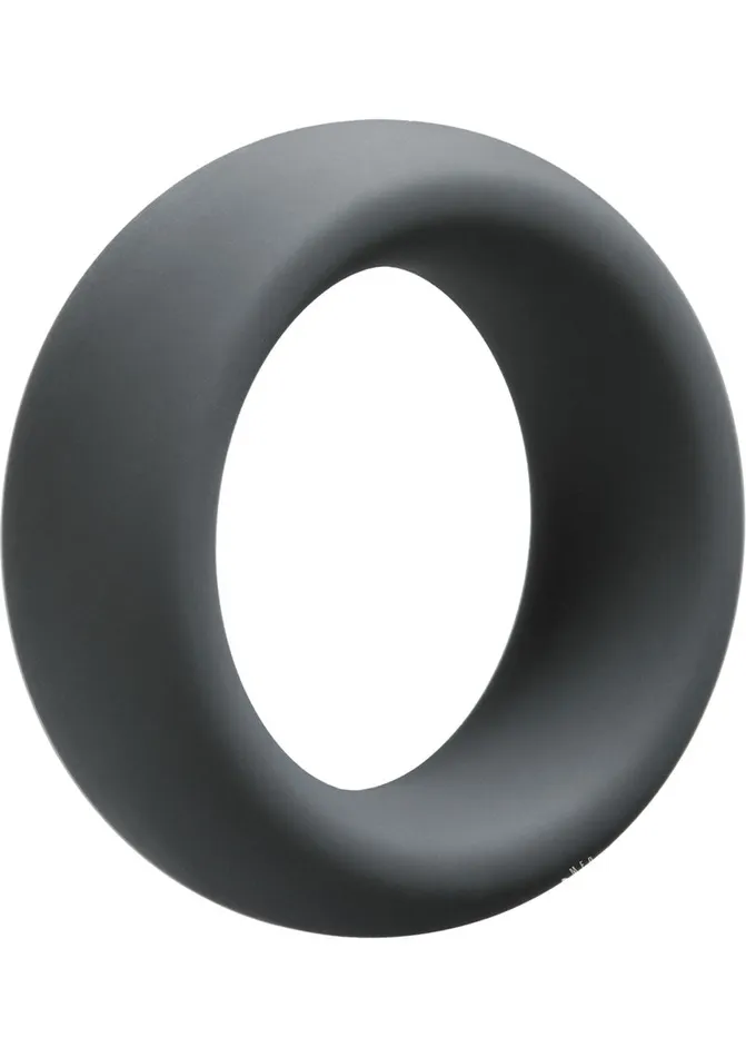 OptiMALE Silicone Cock Ring 35mm Slate Opti Male Male Sex Toys OptiMALE Silicone Cock Ring 35mm Slate Opti Male Male Sex Toys