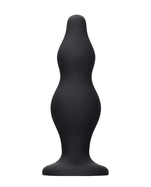 Ouch Anal Shots Ouch Bubble Butt Plug Black Ouch Anal Shots Ouch Bubble Butt Plug Black